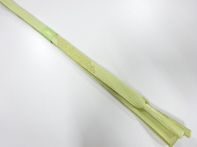 JAPANESE KIMONO / UNUSED KOREI HAND-TIED OBIJIME